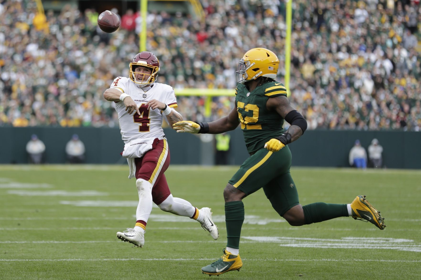 Washington Packers Football